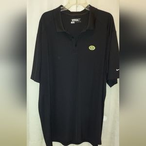 Nike Golf  Tour Performance mens dri-fit black polo shirt sz 3XL